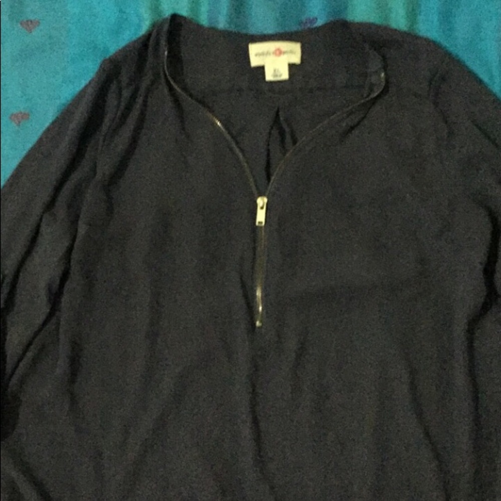 Satin(ish) blouse